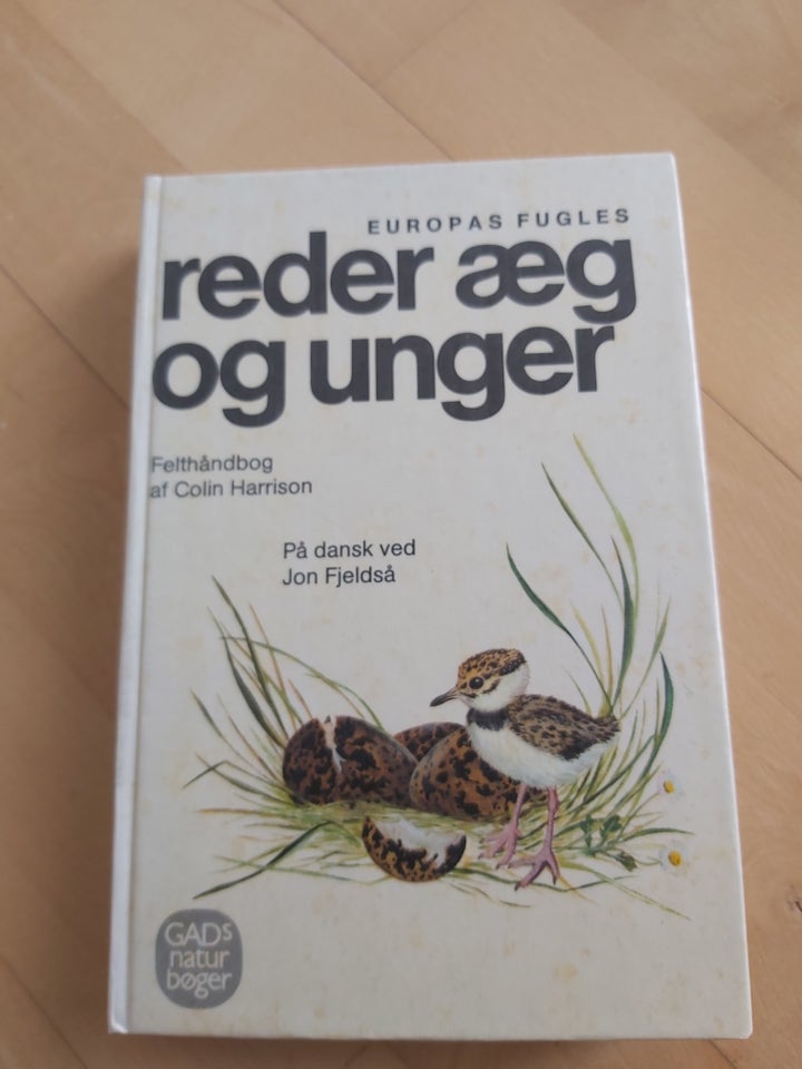 Europas fugles reder, æg og unger,