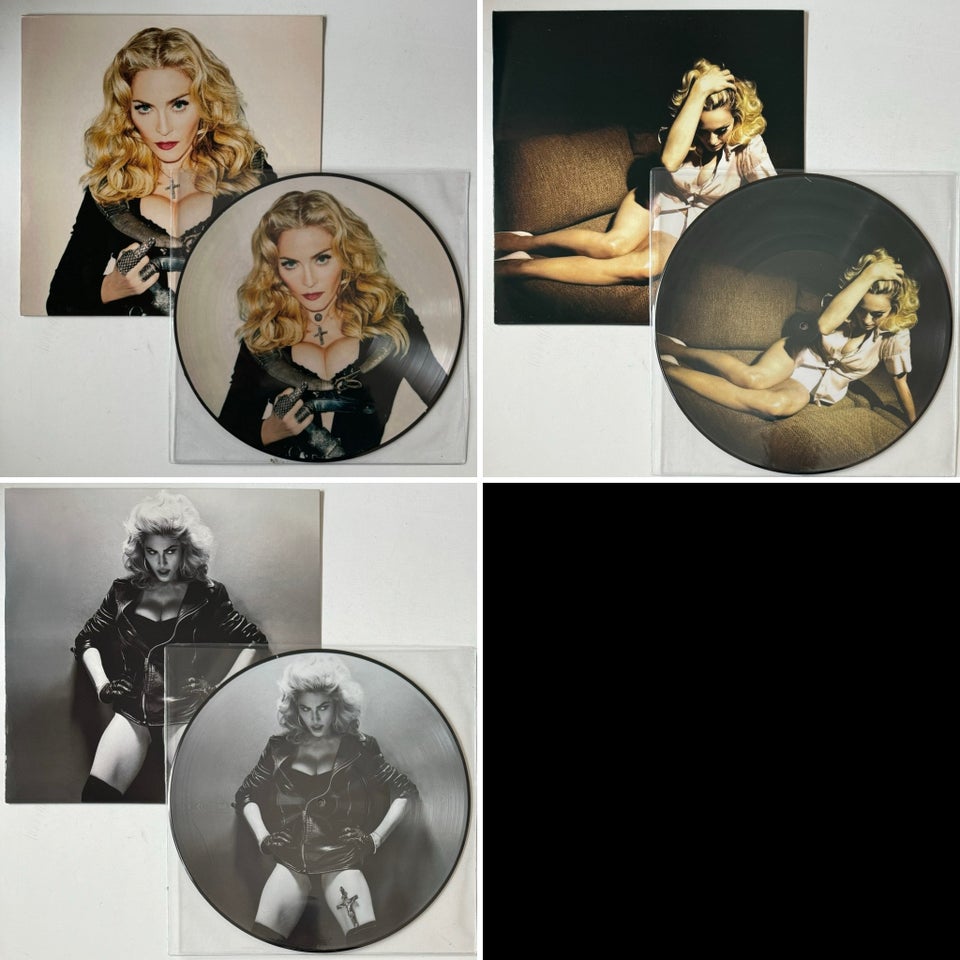 LP, Madonna, 3 PICTURE DISC