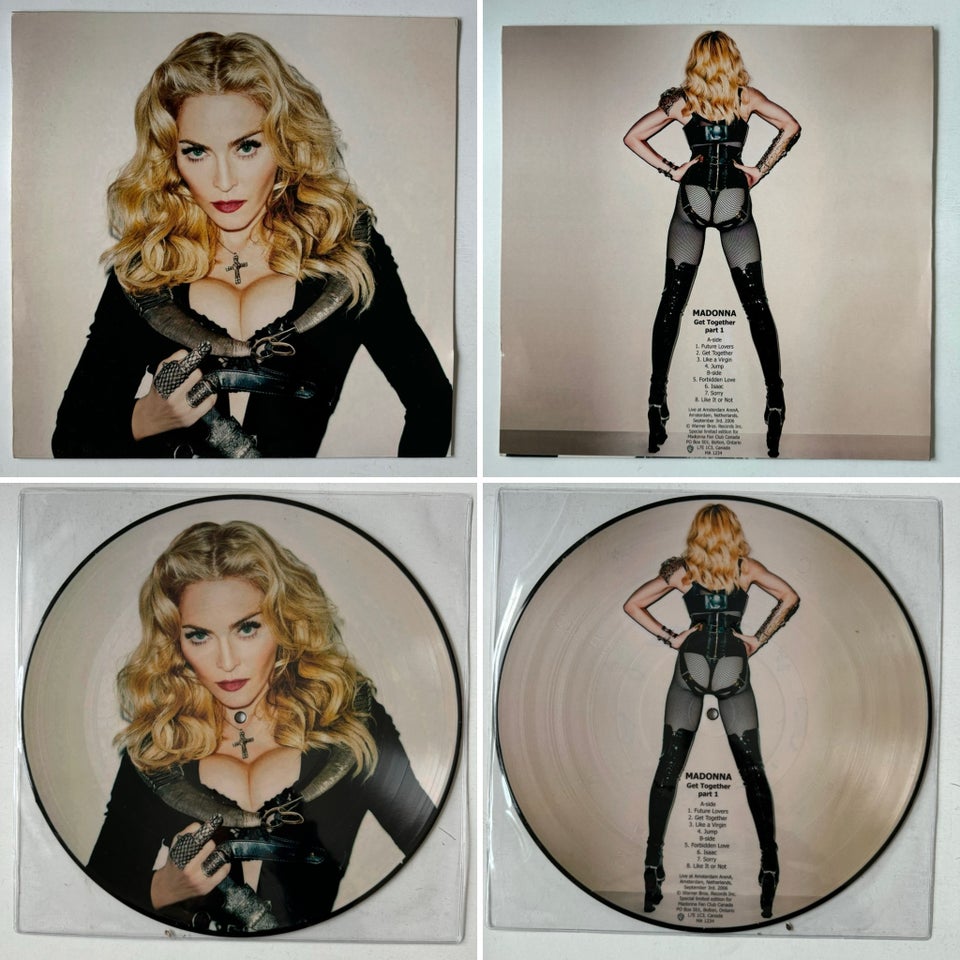 LP, Madonna, 3 PICTURE DISC