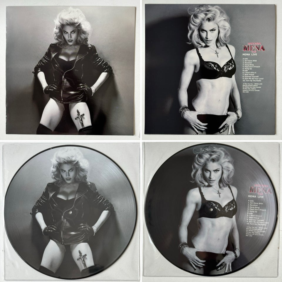 LP, Madonna, 3 PICTURE DISC