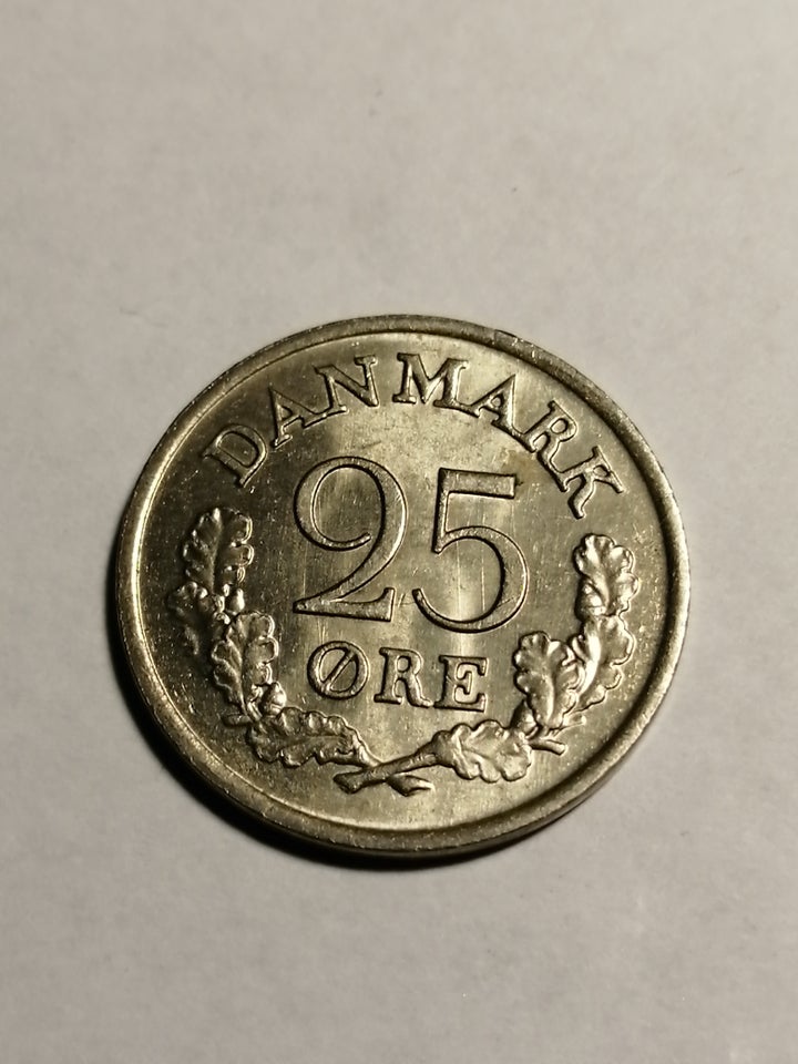 Danmark, mønter, 25 øre