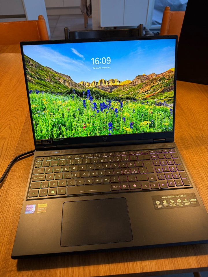 Acer Predator Helios Neo 16, Intel