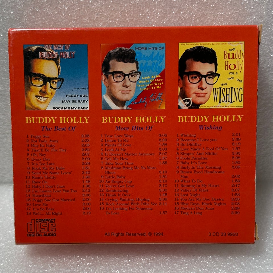 Buddy Holly: CD-box-set pop