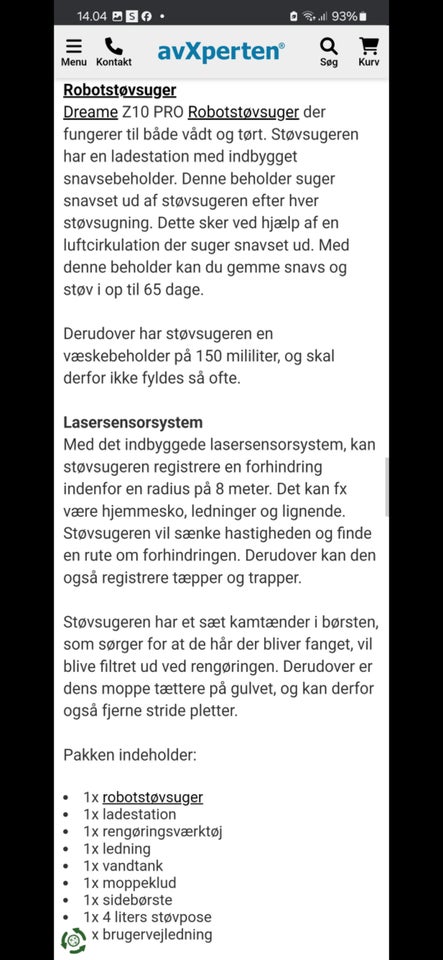 Robotstøvsuger