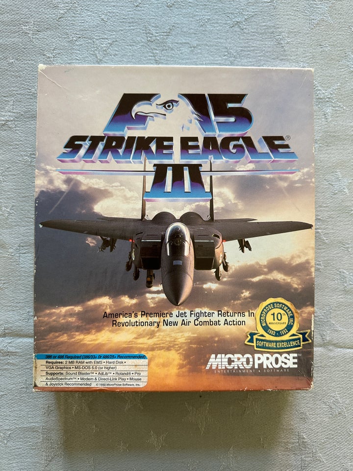 F-15 Strike Eagle III, til pc,