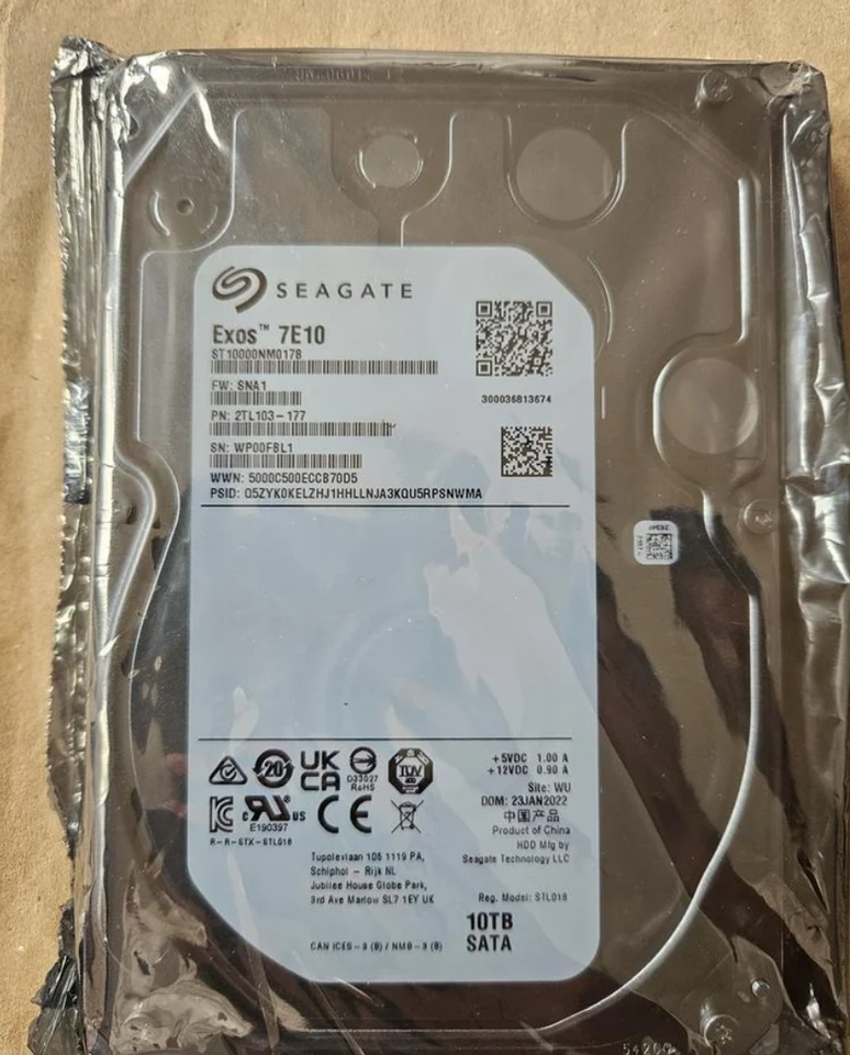 Seagate 10 GB Perfekt