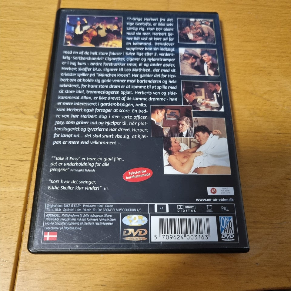 Take it Easy, DVD, drama