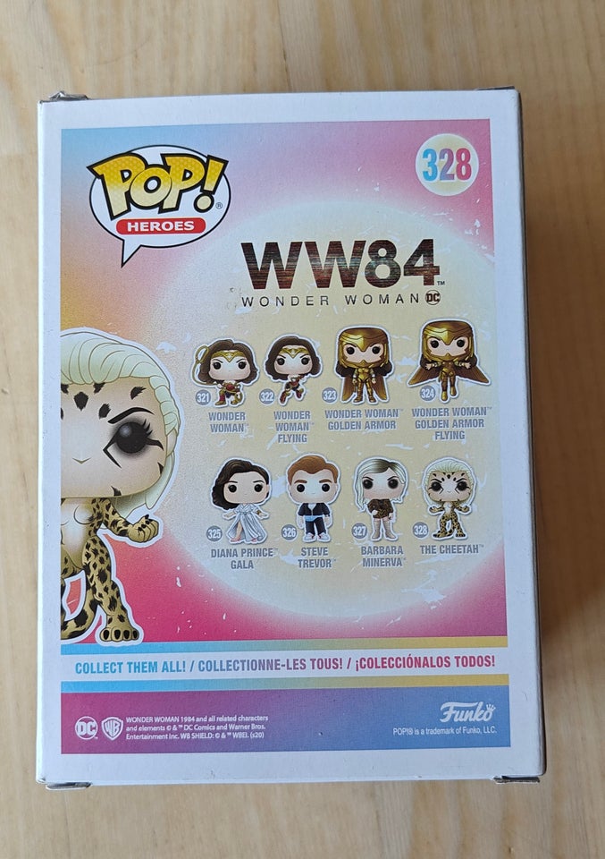 The Cheetah WW84 pop! Funko pop