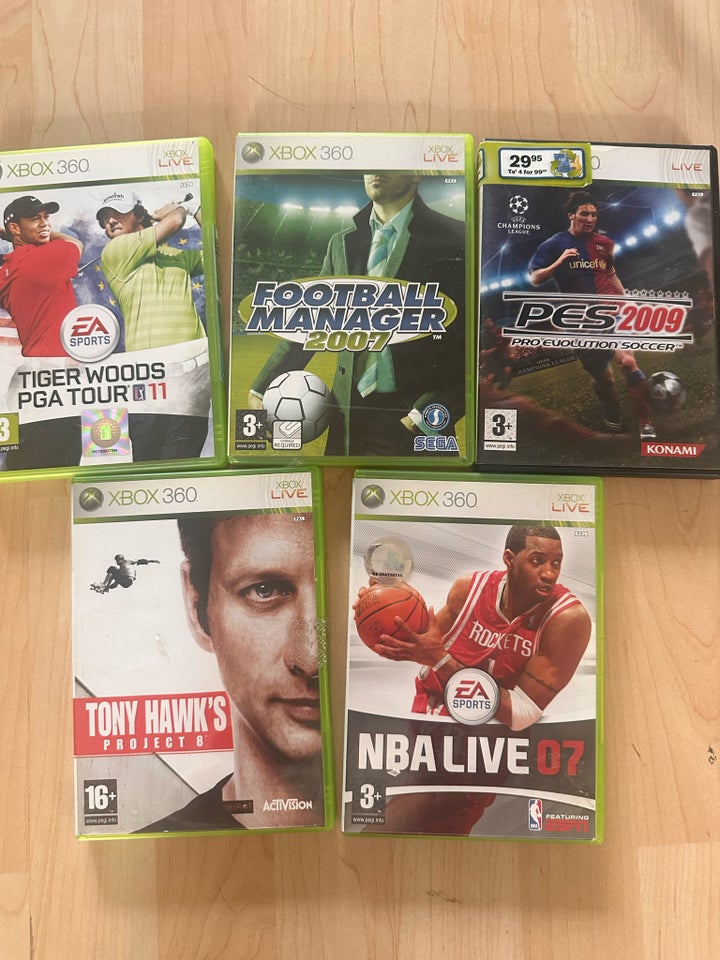 Xbox 360 sports spil Xbox 360