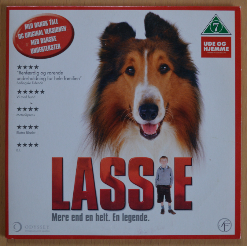 Lassie DVD familiefilm