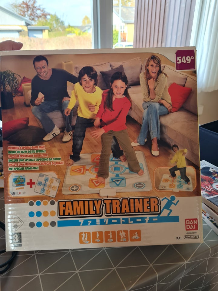 Family trainer, Nintendo Wii,