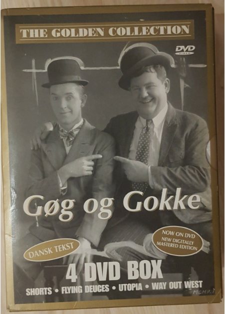 Gøg og Gokke, DVD, komedie