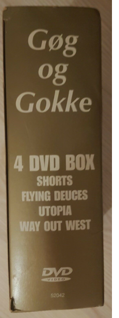 Gøg og Gokke, DVD, komedie