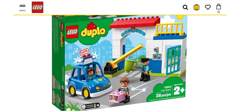 Lego Duplo 10902 politistation