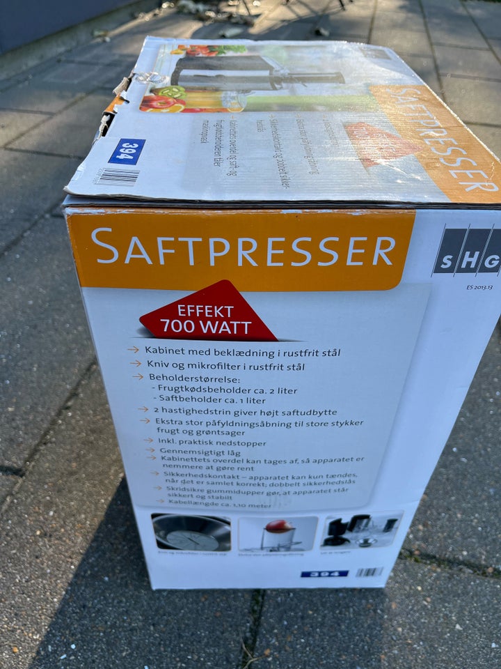 Saftpresser 700 watt, SHG