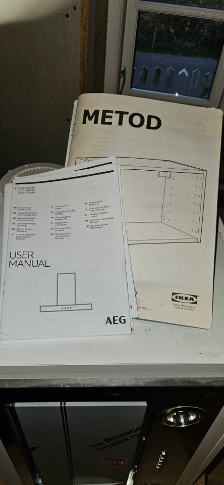 Emhætte, AEG DGE5660HM, b: 60 d: 37