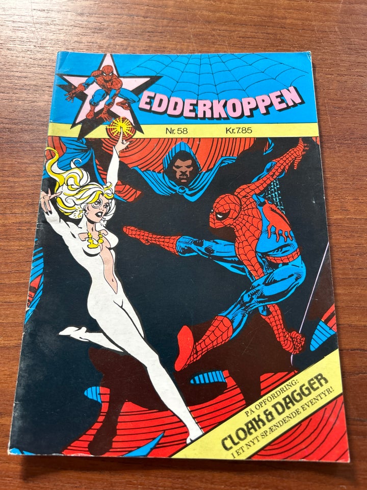 Edderkoppen 58 1984, Marvel,