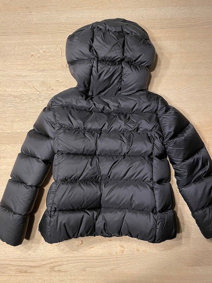 Moncler dunjakke, sort