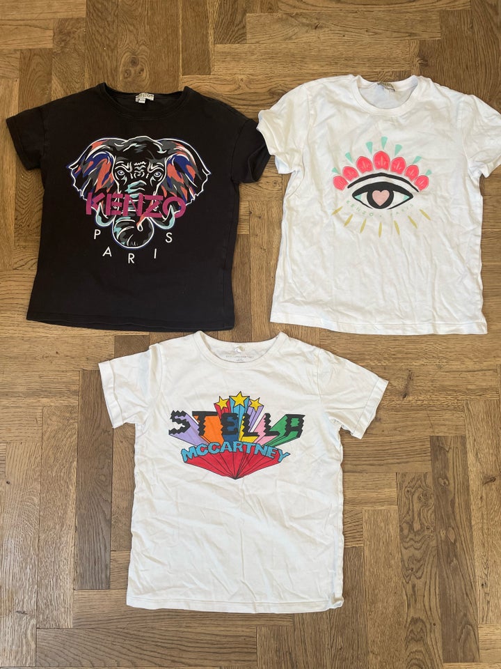 T-shirt, 3 t shirt, Kenzo og Stella