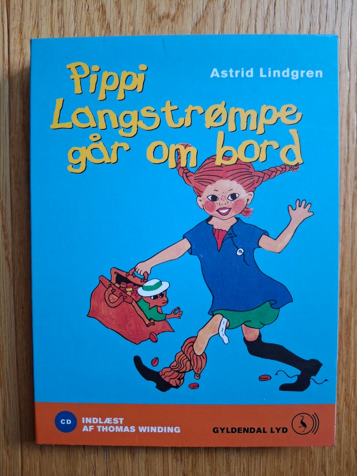 Pippi Langstrømpe: 3xCD, børne-CD