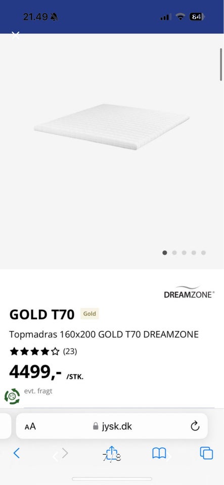 Topmadras, Dreamzone, b: 160 l: 200