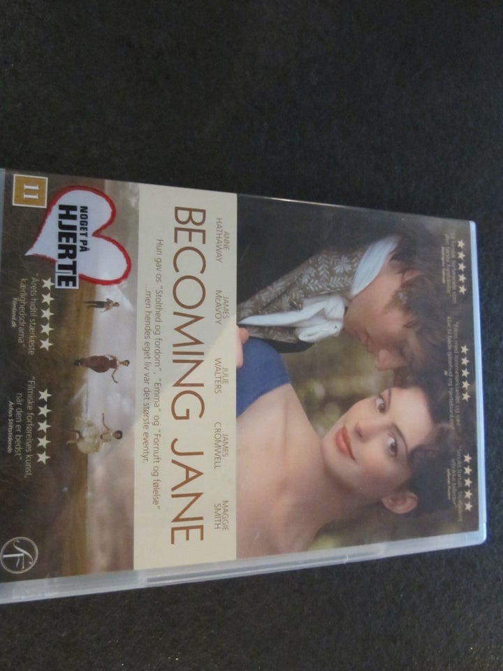 Becoming Jane, DVD, romantik