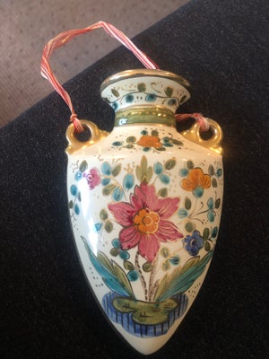 Porcelæn Vase Deruta Volpi