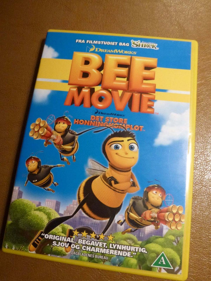 Bee movie, DVD, tegnefilm