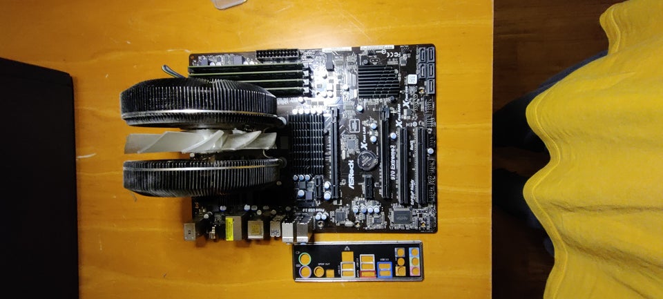 CPU/Bundkort/RAM, AMD, Asrock