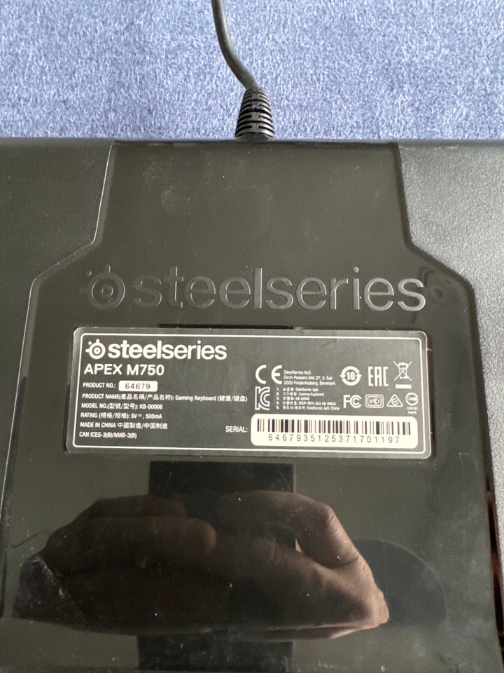 Tastatur, Steelseries, Apex M750