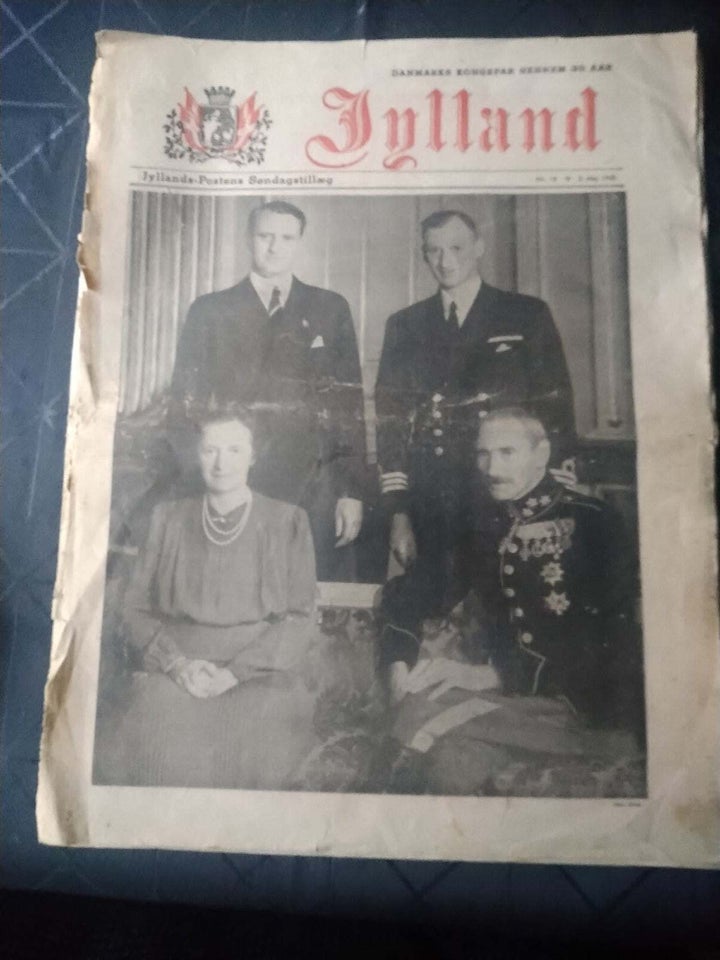 Bøger og blade, Avis fra 1942