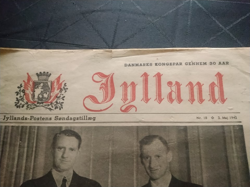 Bøger og blade, Avis fra 1942