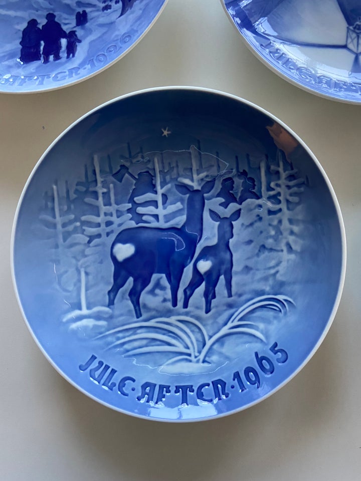 Juleplatter 1926, 1934, 1956