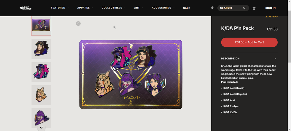 Emblemer, Official Riot Games