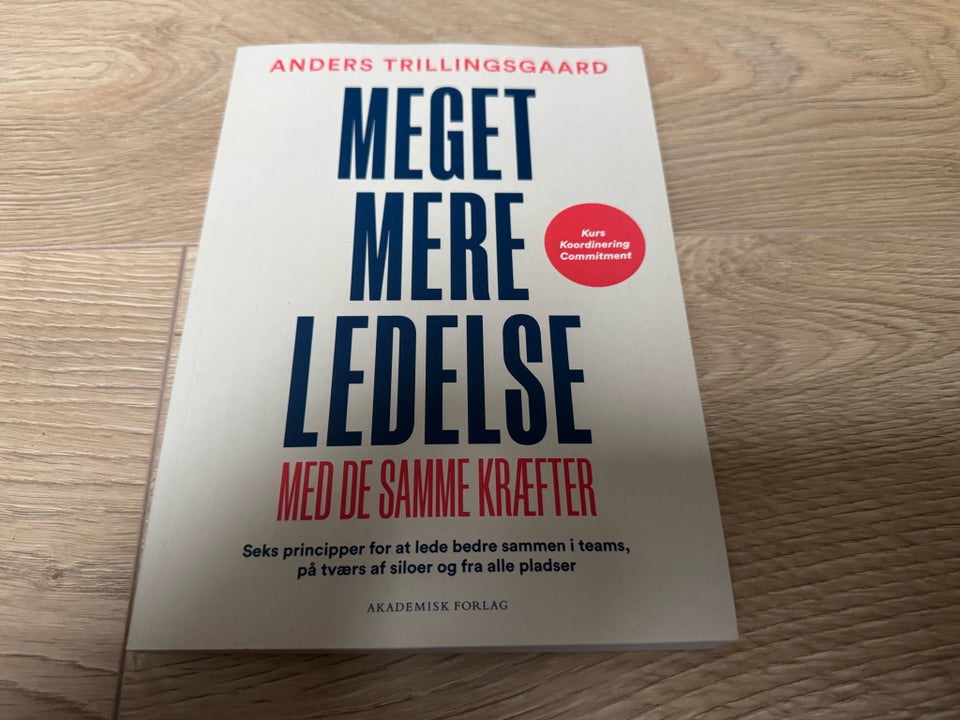 Meget mere ledelse - med de samme