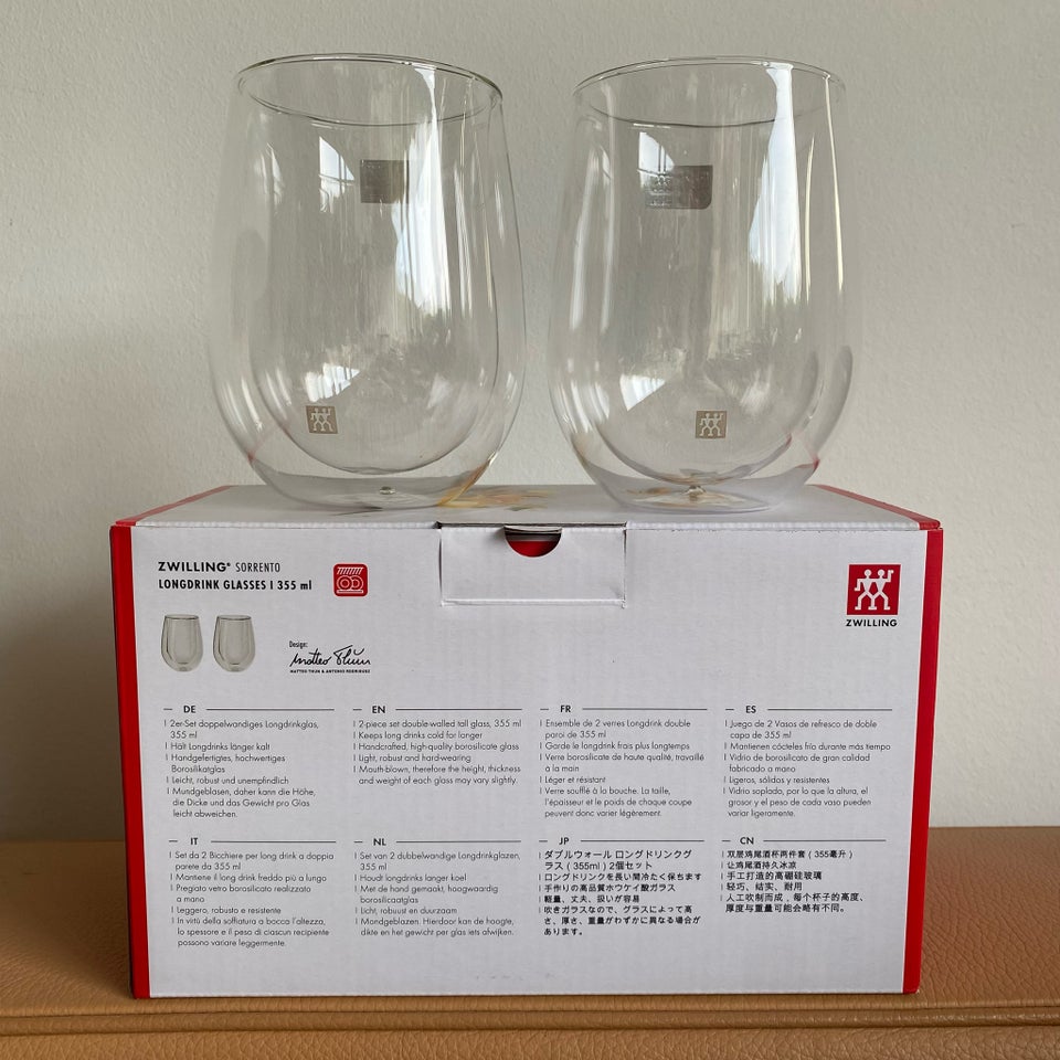 Glas, Longdrinkglas, Zwilling