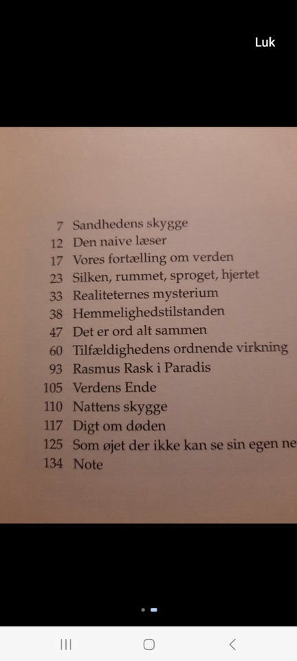 Bøger og blade, Essays af Inger