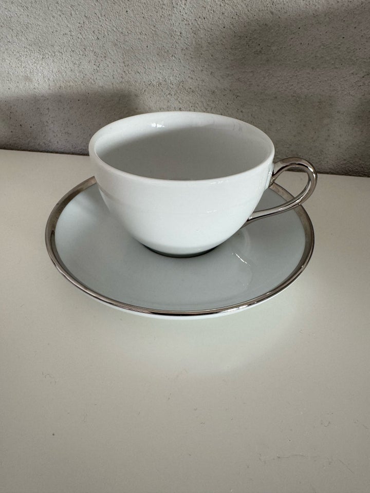 Porcelæn, Kaffekop med underkop,