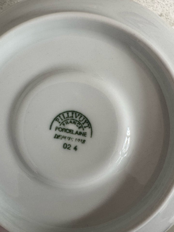 Porcelæn, Kaffekop med underkop,