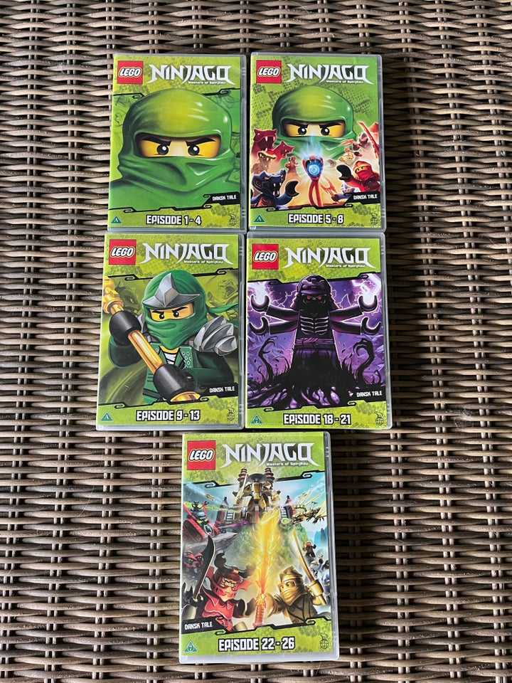 LEGO Ninjago, DVD, tegnefilm