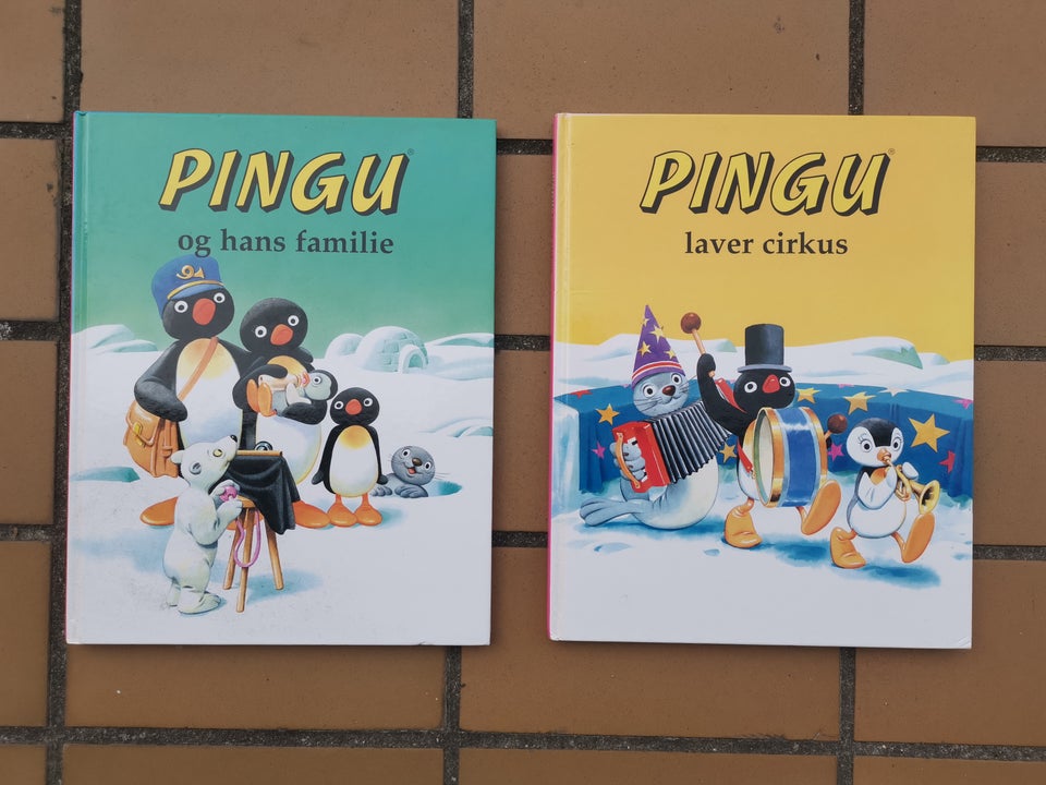 Pingu Bøger Pingu og hans Familie 