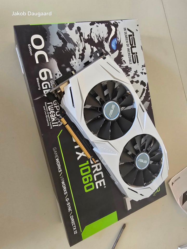 GTX 1060 Asus, 6 GB RAM, God