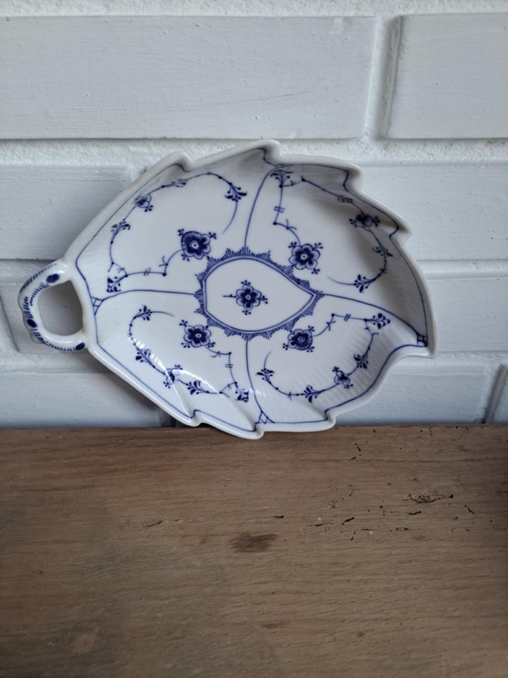 Porcelæn, Musselmalet riflet,