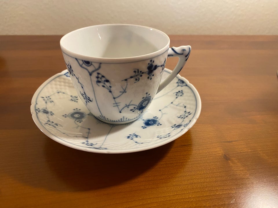 Porcelæn Musselmalet Kaffestel