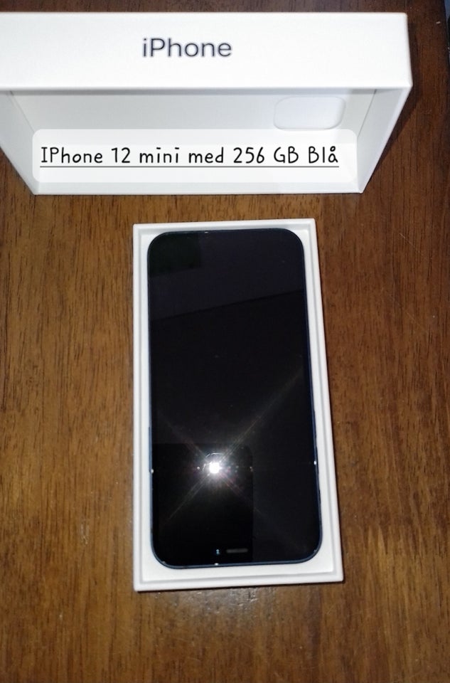 iPhone 12 Mini, 256 GB, blå