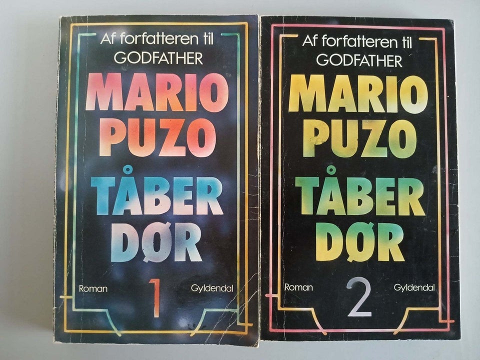 Tåber dør, Mario Puzo, genre: roman