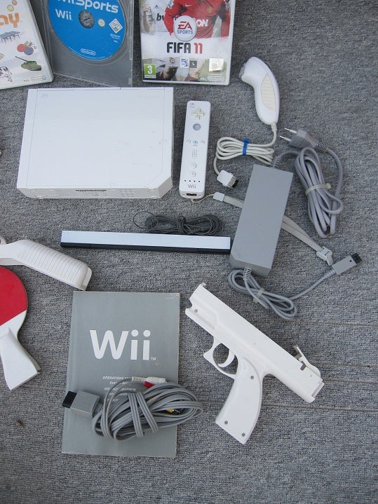 Nintendo Wii, Sæt med 3spil - Remote