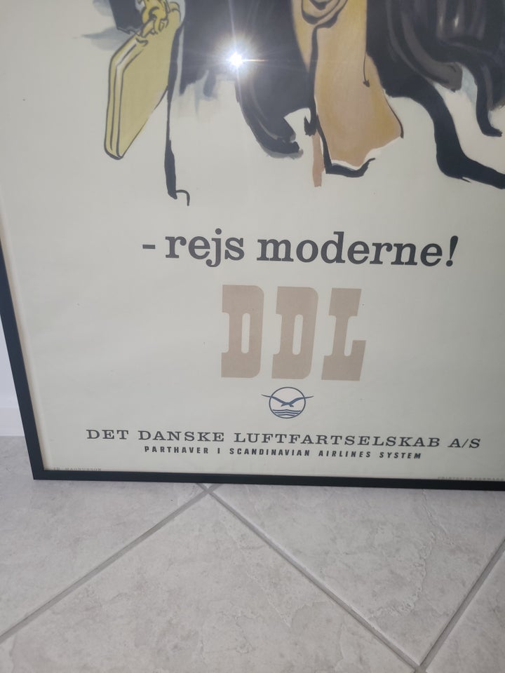 Plakat Otto Nielsen motiv: DDL