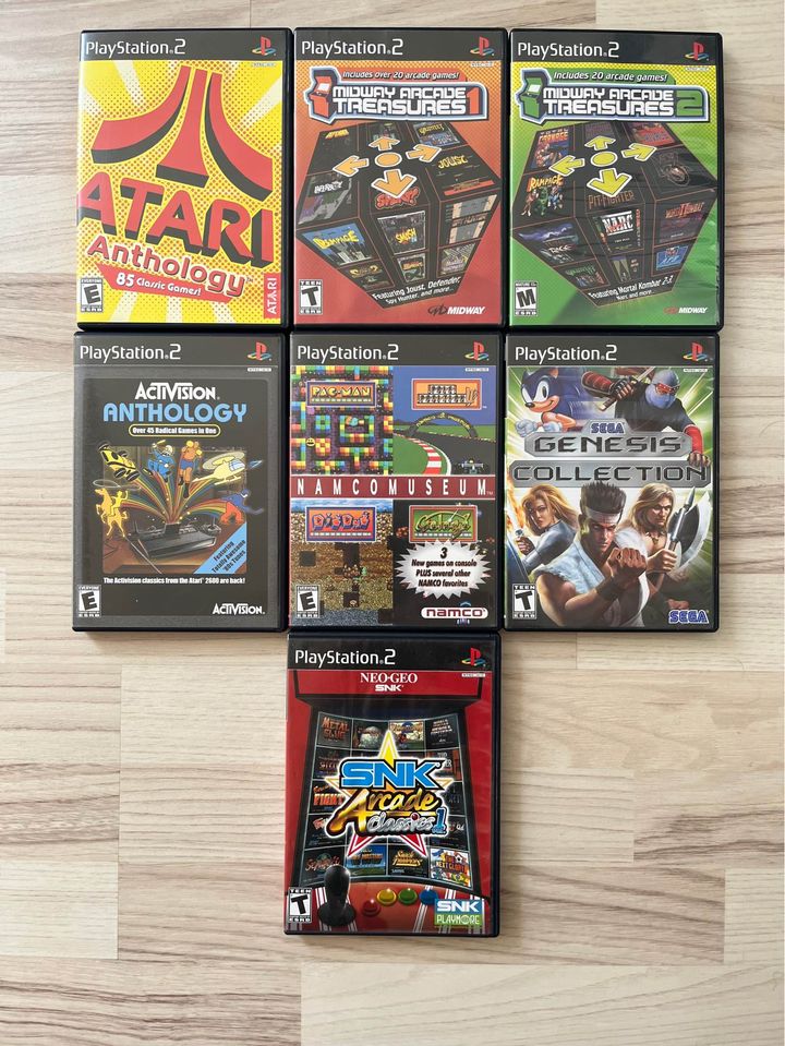 PlayStation 2 Retro Arcade