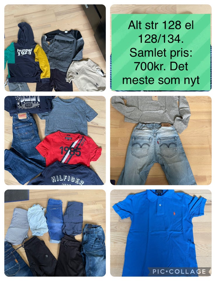 Blandet tøj, Jeans t-shirts,